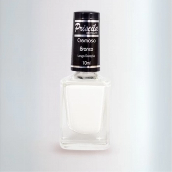 ESMALTE PRISCILA 10ML CREMOSO BRANCO