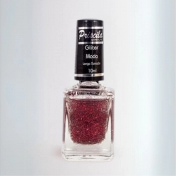 ESMALTE PRISCILA 10ML GLITTER MODA