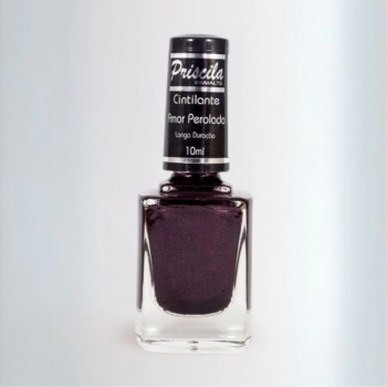 ESMALTE PRISCILA 10ML CINTILANTE AMOR PEROLADO