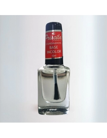 ESMALTE PRISCILA 10ML BASE INCOLOR