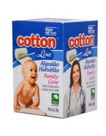 ALGODAO COTTON 50G CAIXA FAMILY CARE