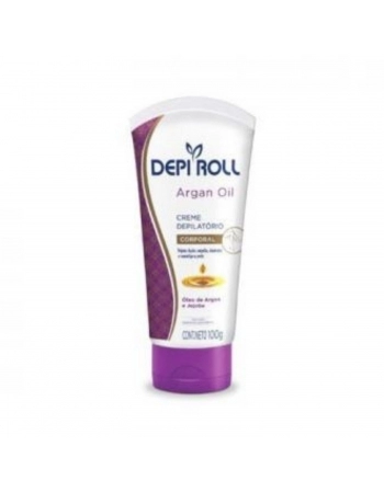 CREME DE DEPILACAO CORPORAL DEPI ROLL 100G ARGAN