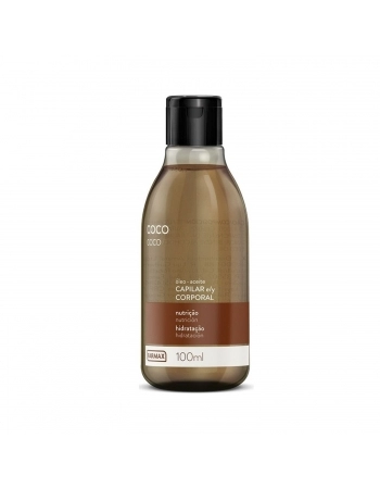 OLEO CAPILAR E CORPORAL FARMAX 100ML COCO