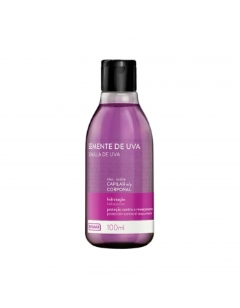 OLEO CAPILAR E CORPORAL FARMAX 100ML SEMENTE DE UVA