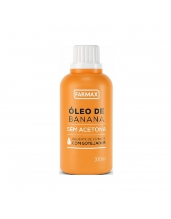 OLEO FARMAX 100ML DILUE ESMALTE BANANA