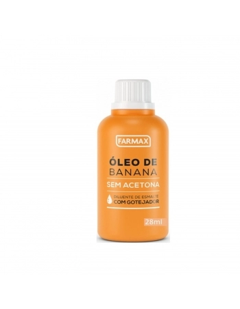 OLEO FARMAX 28ML DILUE ESMALTE BANANA