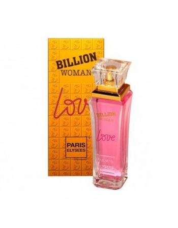 COLONIA PARIS ELYSEES 100ML BILLION WOMAN LOVE