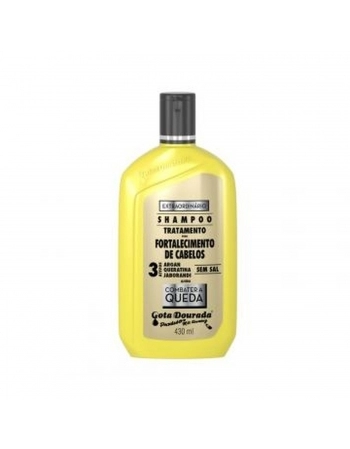 SHAMPOO GOTA DOURADA 430ML COMBATE A QUEDA