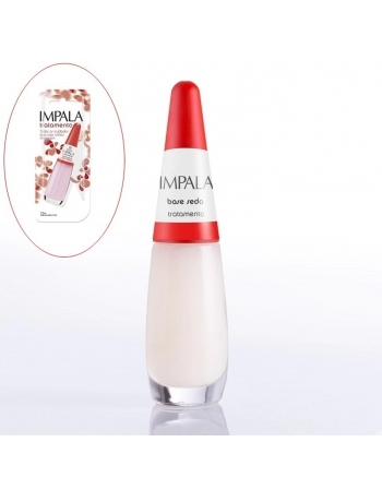 ESMALTE IMPALA BASE SEDA TRATAMENTO TRANSPARENTE COM BLISTER 043