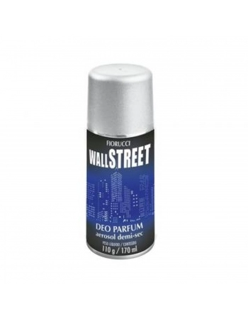 DESODORANTE AEROSOL FIORUCCI MASCULINO 170ML WALL STREET