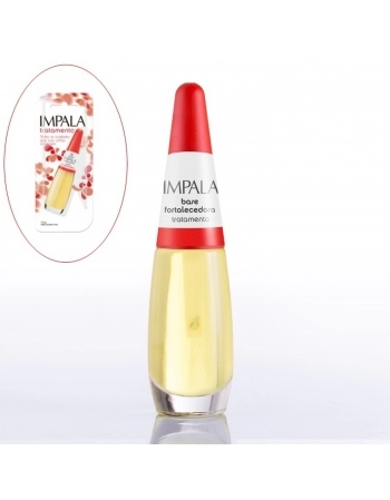 ESMALTE IMPALA TRATAMENTO FORTALECEDOR BASE COM BLISTER 047