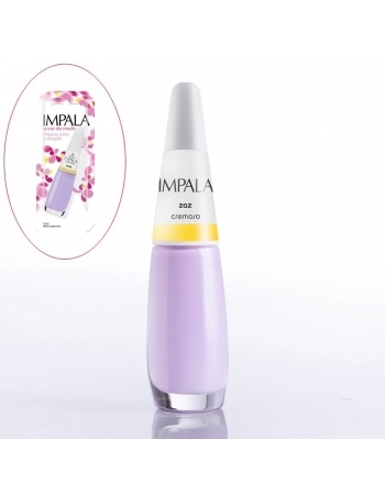 ESMALTE IMPALA NORMAL ZAZ CREMOSO COM BLISTER 065