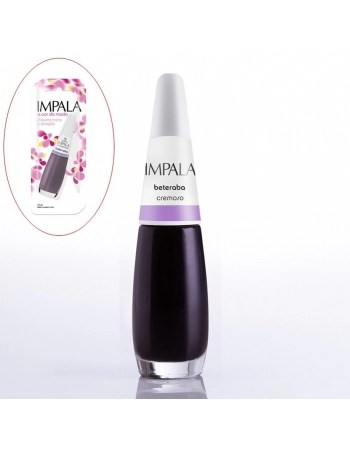 ESMALTE IMPALA NOR BETERRABA COM BLISTER TRANSPARENTE 125
