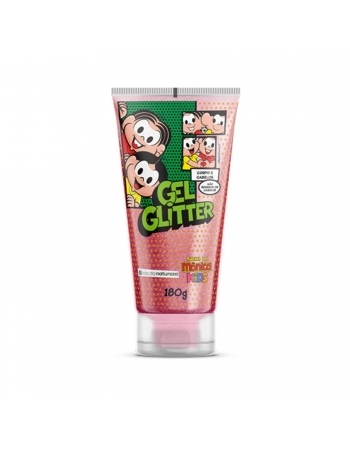 GEL GLITER TURMA DA MONICA 180G CABELO E CORPO