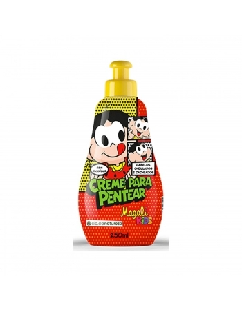 CREME DE PENTEAR TURMA DA MONICA 200ML MAGALI CABELOS ONDULADOS E CACHEADOS