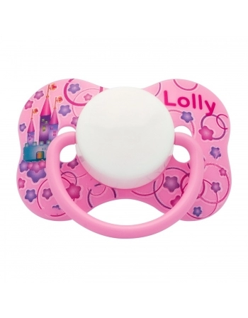 CHUPETCHUPETA LOLLY 4515 BORBOLETA TIPO SILICONE ORTODONTICA TAMANHO 2 BLISTER ROSA