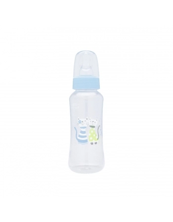 MAMADEIRA LOLLY 1060 REDONDO SILICONE 250ML BLISTER AZUL