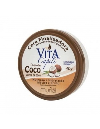 CERA FINALIZADORA MURIEL 40G OLEO DE COCO