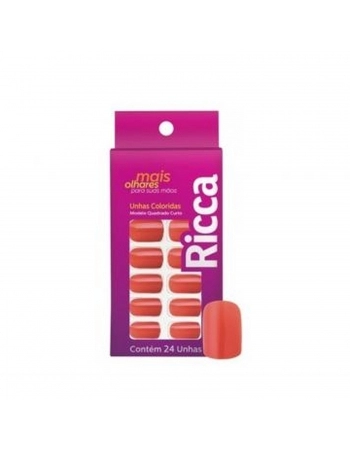UNHA POST RICCA VERMELHO PAIXAO 1340