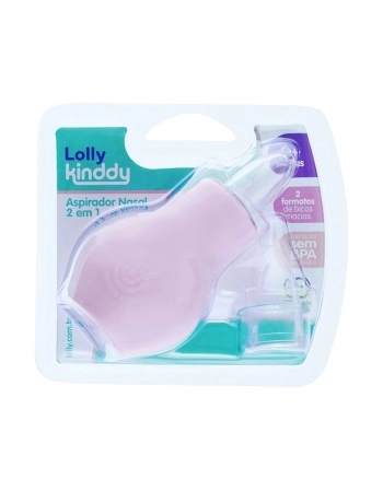 ASPIRADOR NASAL LOLLY BABY 7170 BLISTER ROSA