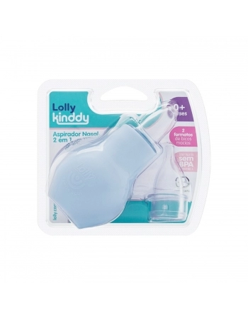 ASPIRADOR NASAL LOLLY BABY 7170 BLISTER AZUL