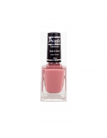 ESMALTE PRISCILA 10ML CREMOSO VOCE E UNICO