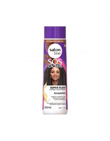 SHAMPOO SALON LINE 300ML SOS CACHOS OLEO NUTRITIVO
