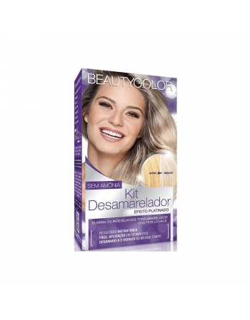 TINTURA BEAUTY COLOR DESAMARELADOR EFEITO PLATINADO