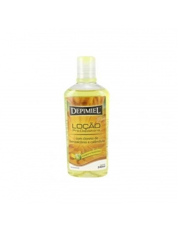 LOCAO PRE DEPILACAO DEPIMIEL 240ML