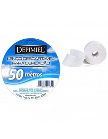 LENCO DEPILATORIO DEPIMIEL ROLO 50M