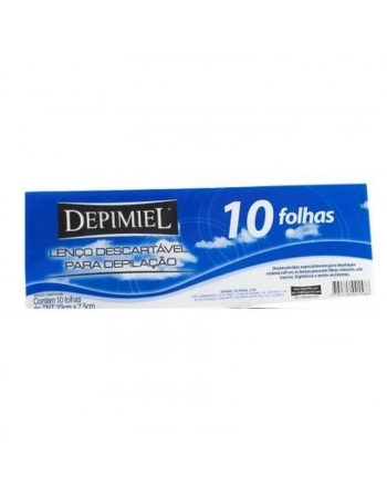 LENCO DEPILATORIO DEPIMIEL 10UN