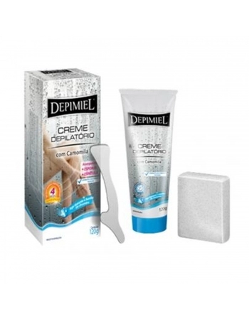 CREME DEPILATORIO CORPORAL DEPIMIEL 120G BANHO