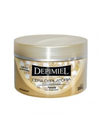 CERA DEPILA BUCO DEPIMIEL 250G PEROLA