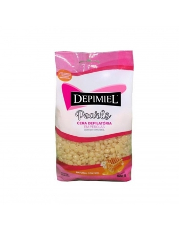 CERA DEO DEPIMIEL 500G EM PEROLAS NATURAL