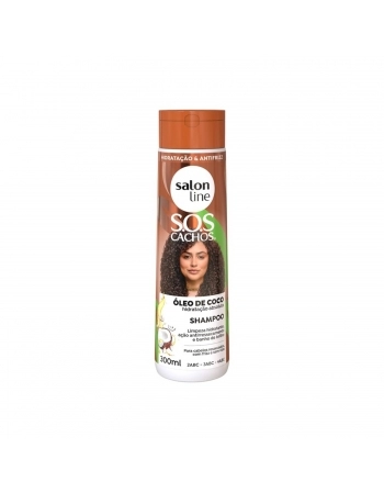 SHAMPOO SALON LINE 300ML SOS CACHOS COCO TRATAMENTO PROFUNDO