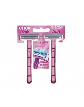 APARELHO DESCARTAVEIS ENOX SOFT FEMININO COM 2UNIDADES 1751