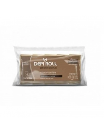 CERA QUENTE DEPI ROLL 250G TRADICIONAL EM BLOCOS