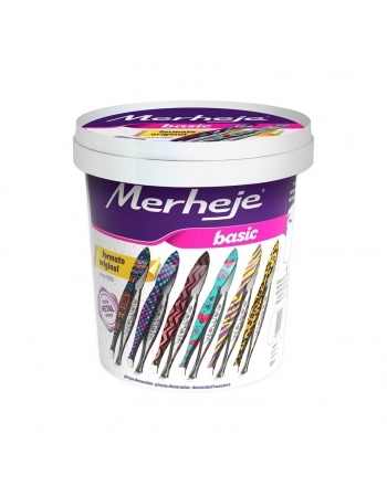 PINCA MERHEJE POTE 120UN DECORADA
