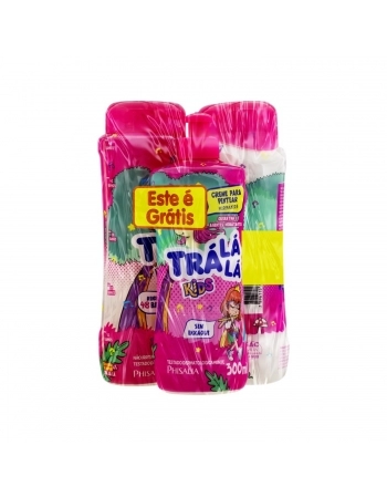KIT SHAMPOO+CONDICIONADOR TRA LA LA HIDRAKIDS + CREME PENTEAR GRATIS