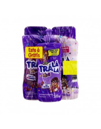 KIT SHAMPOO+CONDICIONADOR TRA LA LA CAHOS + CREME PENTEAR GRATIS