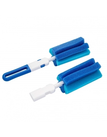 ESCOVA LIMPEZA MAMADEIRA LOLLY 7082 COM ESPONJA AZUL