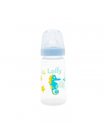 MAMADEIRA LOLLY 12068 BIG OCEANO 330ML SILICONE AZUL