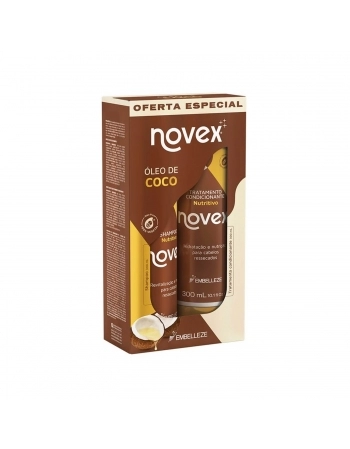 KIT SHAMPO+CONDICIONAOR EMBELEZE VITAY/NOVEX 300ML OLEO DE COCO