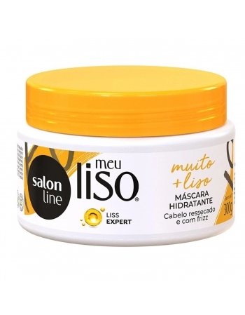 MASCARA SALON LINE 300G M LISO MUITO+LISO AMIDO MILHO