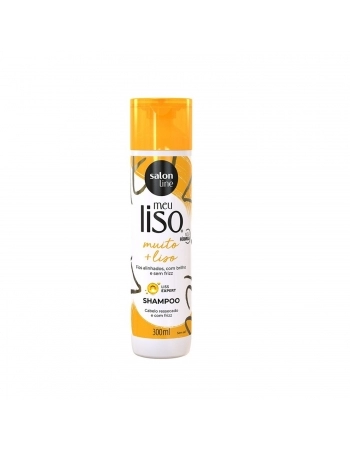 SHAMPOO SALON LINE 300ML M LISO MUITO+LISO AMIDO MILHO