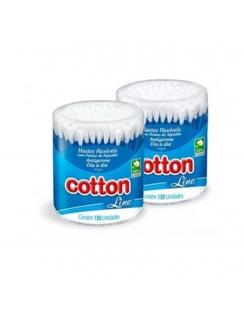 HASTES FLEXIVEIS COTTON POTE 150UN DIA/DIA