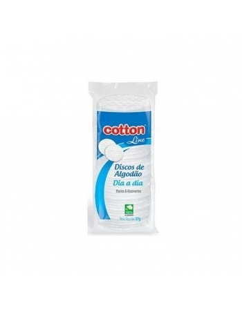 ALGODÃO COTTON 37G DISCO LIMPEZA FACIAL