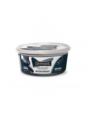 CERA MICROONDAS DEPIMIEL 200G NEGRA