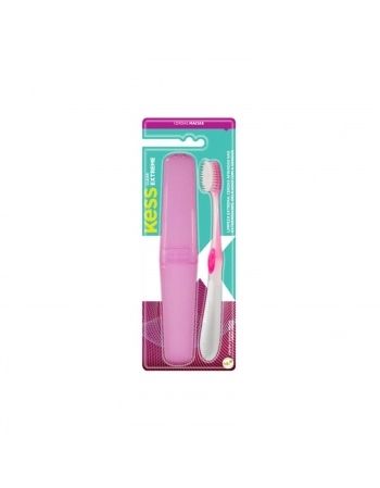 ESCOVA DENTE KESS COM PORTA ESCOVA 2018