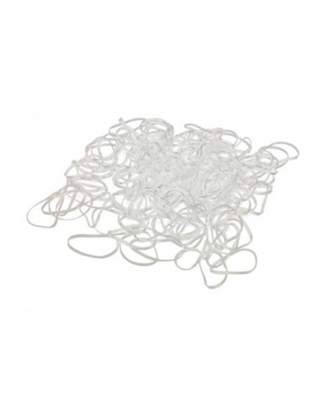 ELASTICO CABELO SANTA CLARA SILICONE TRANSPARENTE 200UN 2168